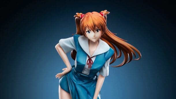 Evangelion trae a Asuka Langley en una ardiente figura — Kudasai