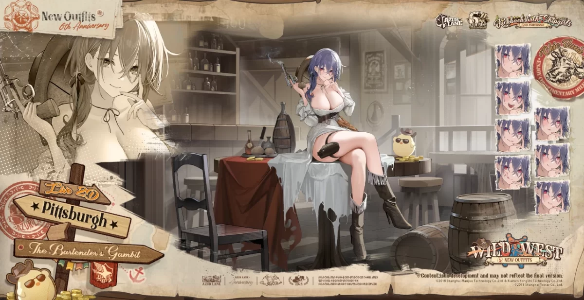 Azur Lane Vuelve A Aumentar El Nivel De “Antojación” Con Nuevas Waifus Vaqueras