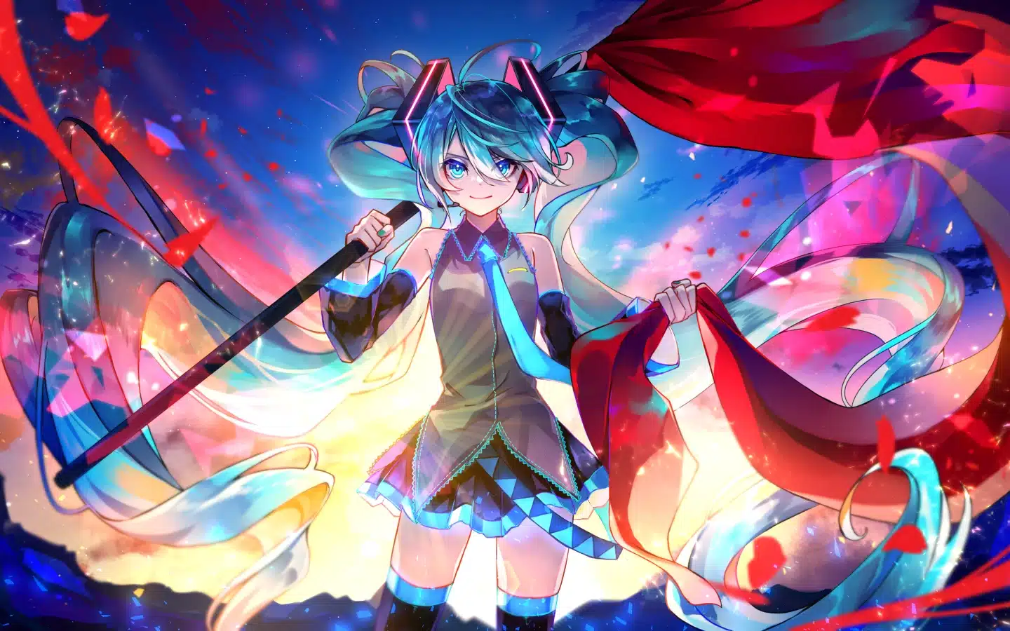 Hatsune Miku Ilustración 1-1