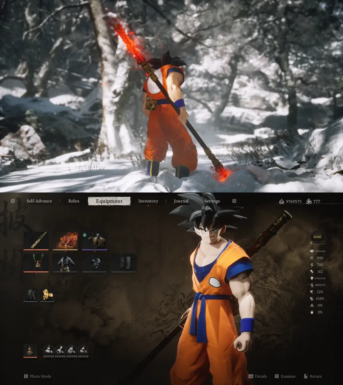 Black Myth Wukong Mod Son Goku Dragon Ball 2