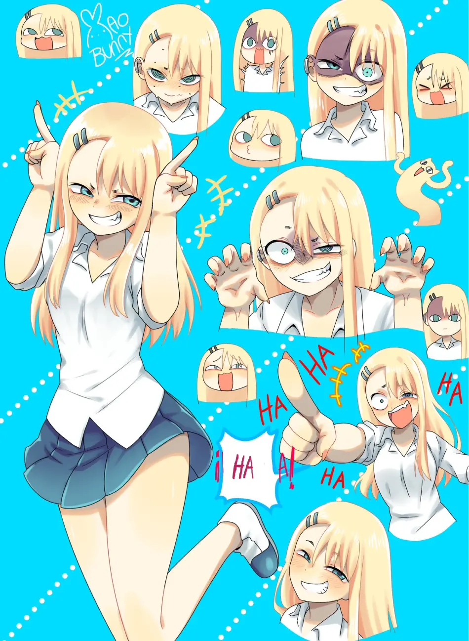 Nagatoro Si Fuera Rubia