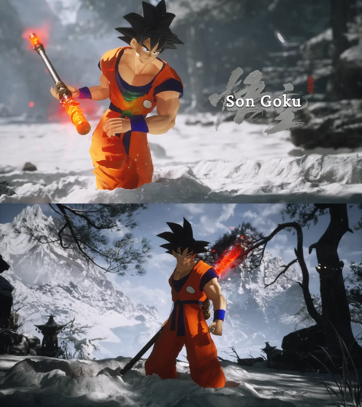 Black Myth Wukong Mod Son Goku Dragon Ball 1