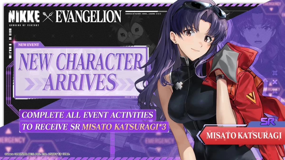 Nikke X Evangelion Personaje Misato Katsuragi 1