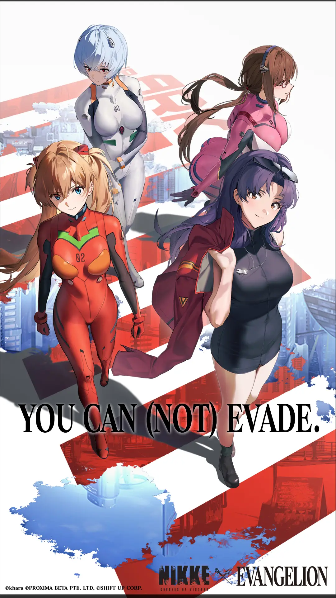 Neon Genesis Evangelion X Goddess Of Victory Nikke Collab