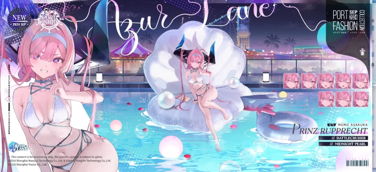 Azur Lane Deleita Con “Antojadoras” Waifus En Trajes De Baño