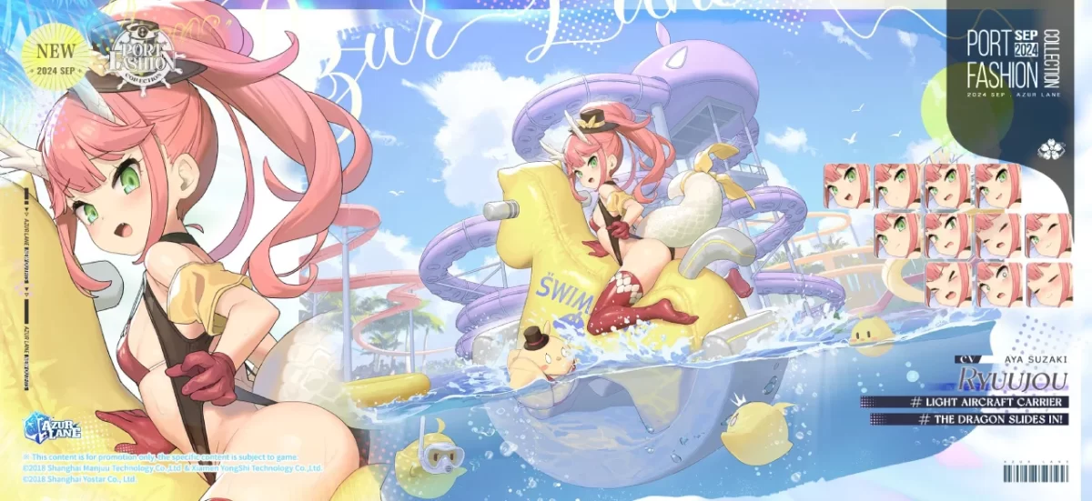 Azur Lane Deleita Con “Antojadoras” Waifus En Trajes De Baño