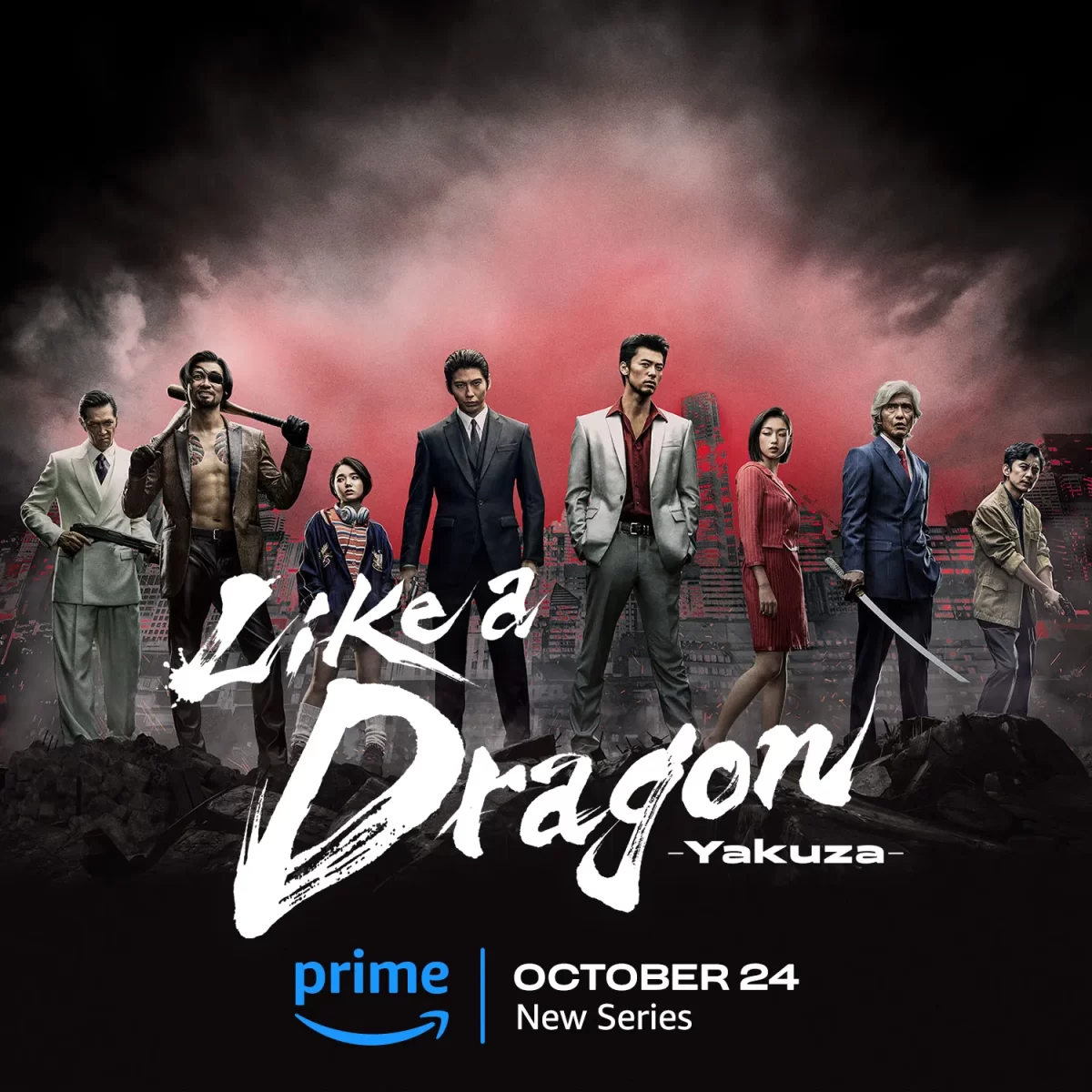 La Serie De &Quot;Like A Dragon Se Estrenará En Amazon Prime Video Este 24 De Octubre 