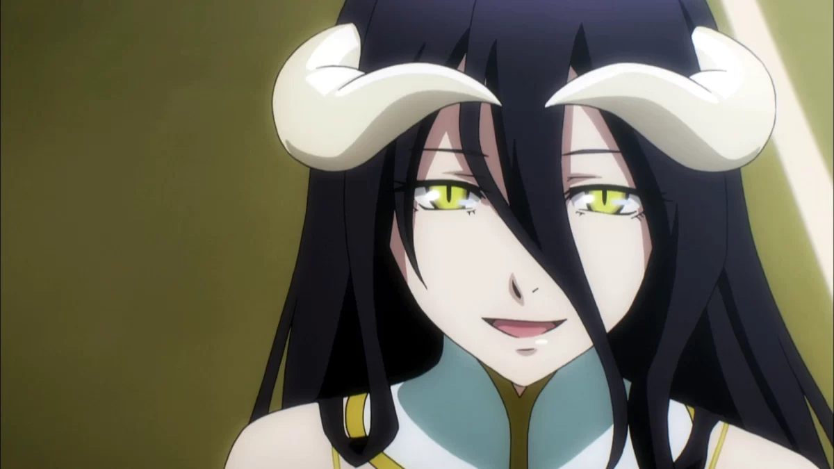 Overlord Albedo Anime Captura 0101