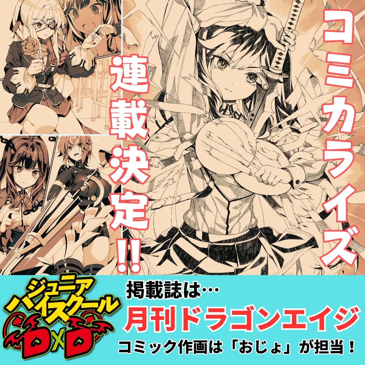 Junior High School Dxd Manga