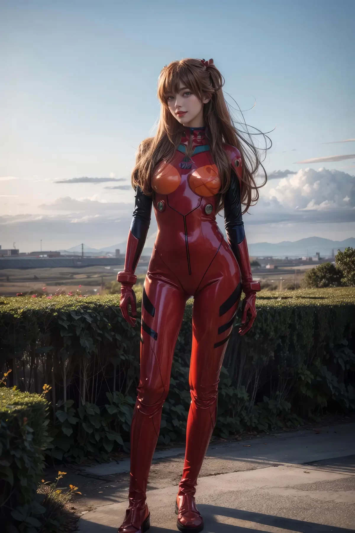 Asi Se Veria Asuka Langley De Evengelion En La Vida Real 2