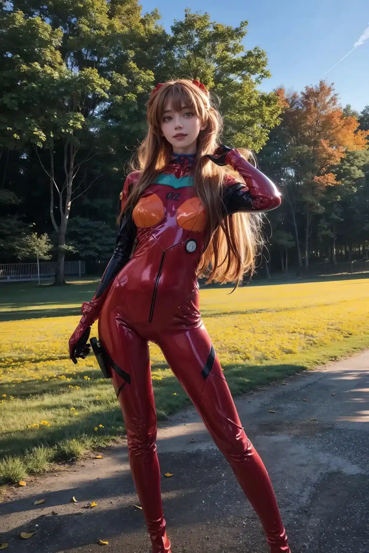 Asi Se Veria Asuka Langley De Evengelion En La Vida Real 1