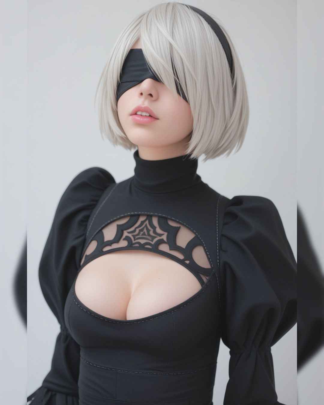 La “Waifu” 2B De Nier: Automata Deslumbra Con Su Belleza En Ilustraciones Realistas