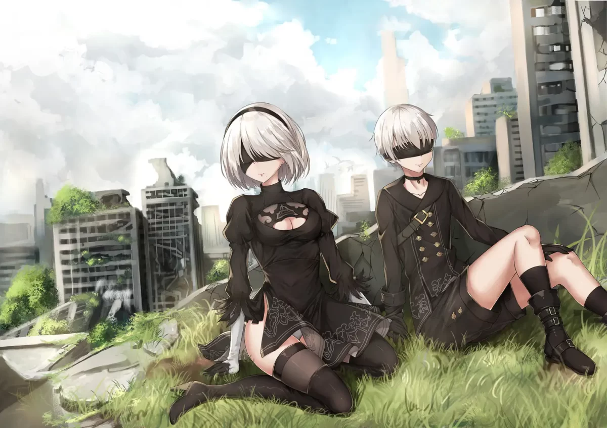 El Anime De Nier Automata Mostraria El Delicioso Entre 9S Y 2B