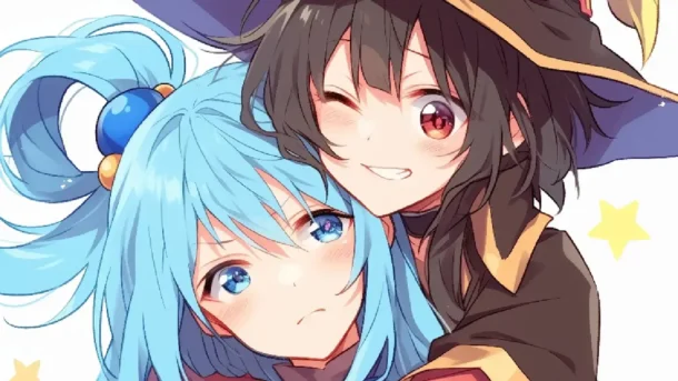 Konosuba Aqua Y Megumin Portada