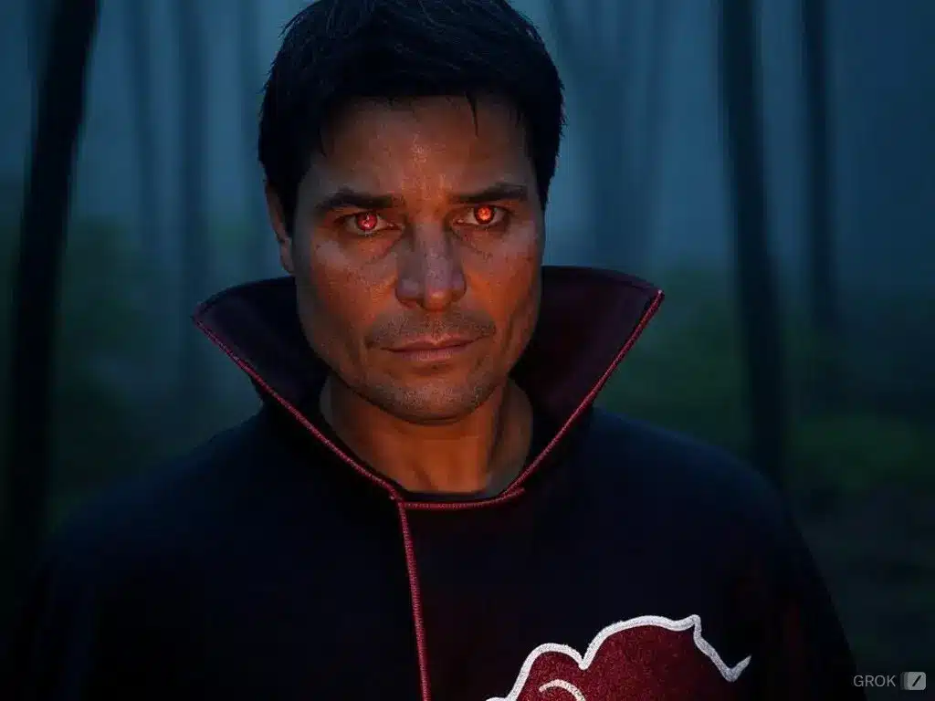 Naruto: Chayanne Se Vuelve Ninja En Sensacional Imagen