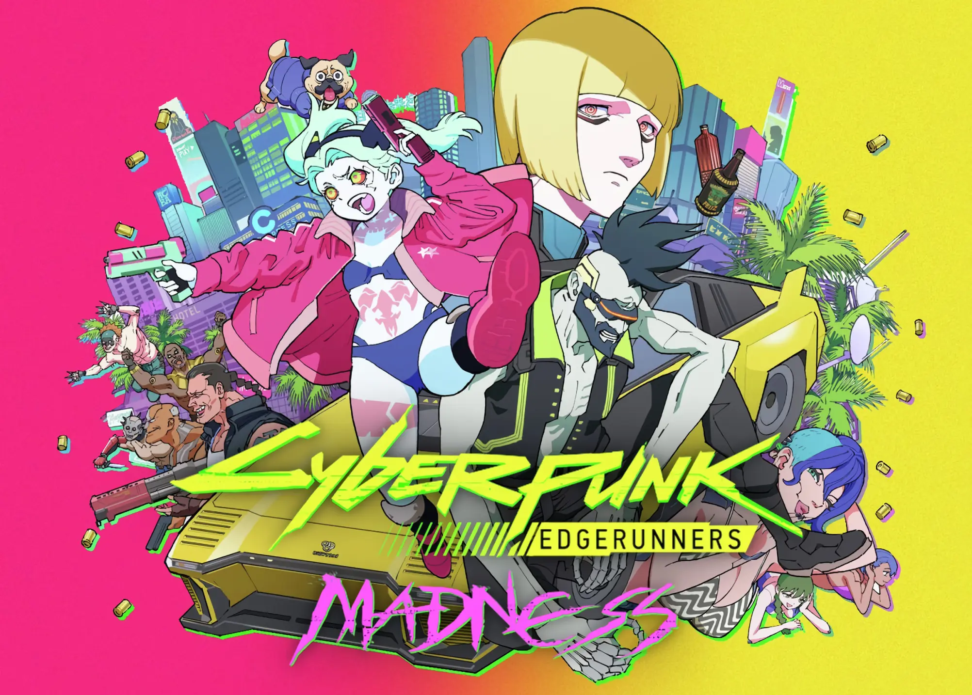 Cyberpunk Edgerunners Madness Portada