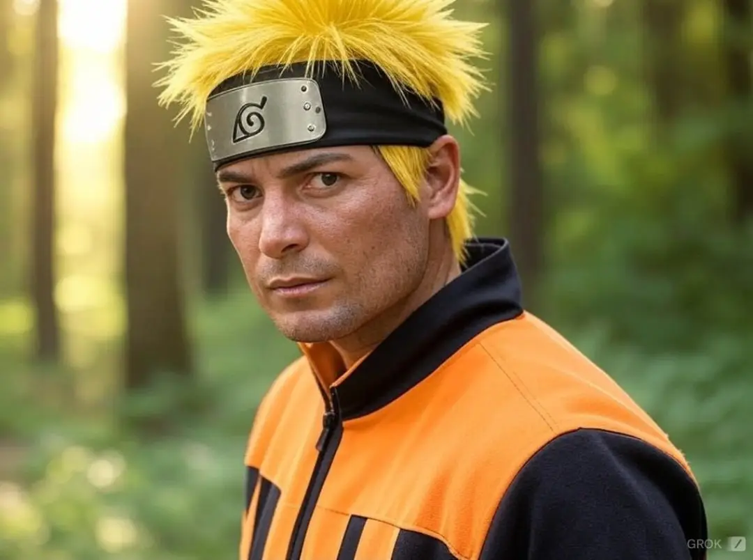 Naruto: Chayanne Se Vuelve Ninja En Sensacional Imagen