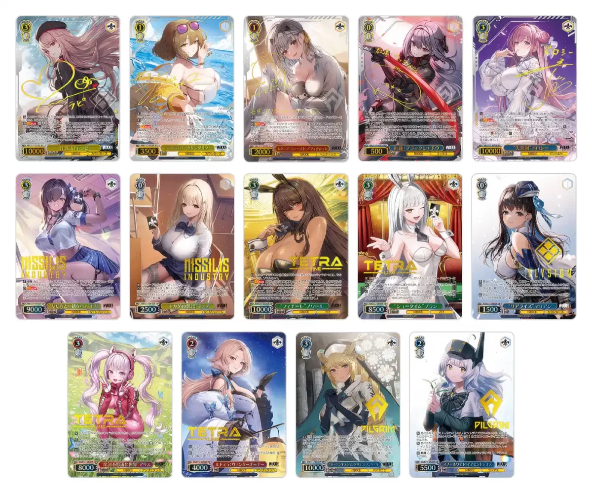 Nikke Cartas Weiss Schwarz