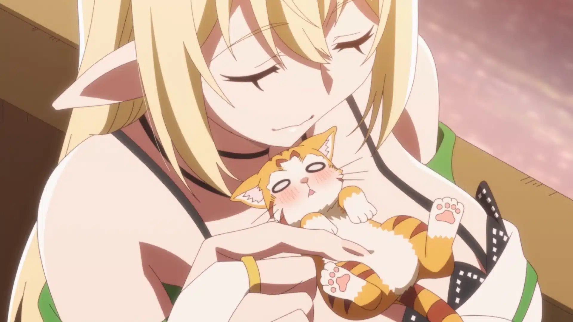 Beheneko: Este Anime Es Señalado Por Escenas Ecchi Entre Una Elfa Y Un Gato