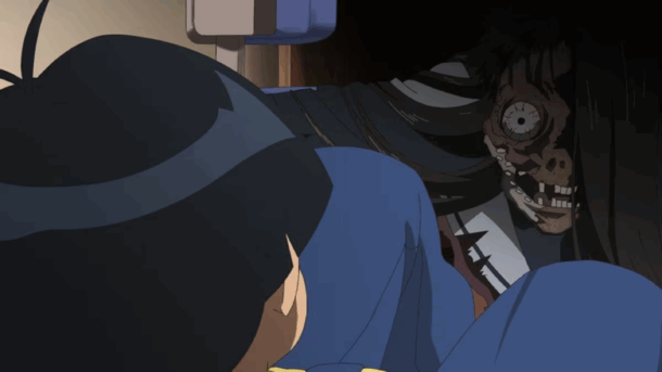 El anime Hell Teacher Nube revela a Hiroko Kiso como la terrorífica Teke Teke