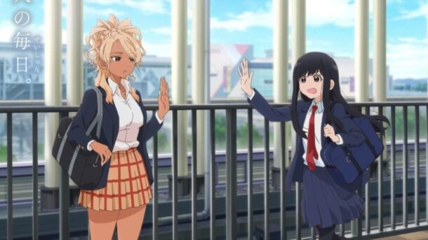 El anime See You Tomorrow at the Food Court presenta 2 personajes