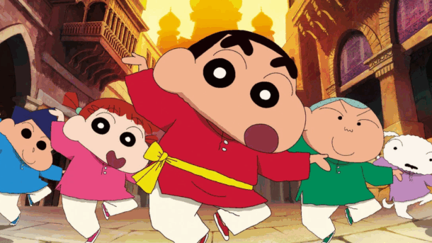 La nueva película de Crayon Shin-chan debuta en el 4to puesto en Japón