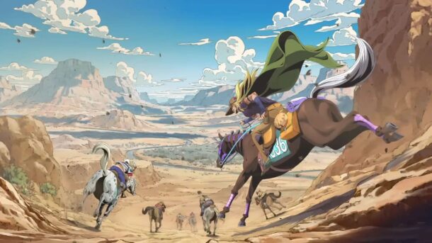 ¡Confirmado! Jojo’s Bizarre Adventure: Steel Ball Run se verá solo en Netflix